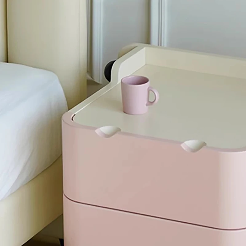 منضدة تجميل حديثة للتخزين درج عصري منضدة أنيقة تصميم كلاسيكي أثاث Mesitas De Noche Para El Dormitorio