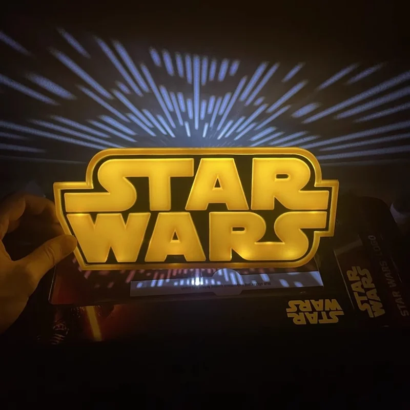 

Galactic Wars 3d Illuminated Lamp Decor Boxed Sci-Fi Space Light Toy Figures Collectible Gift