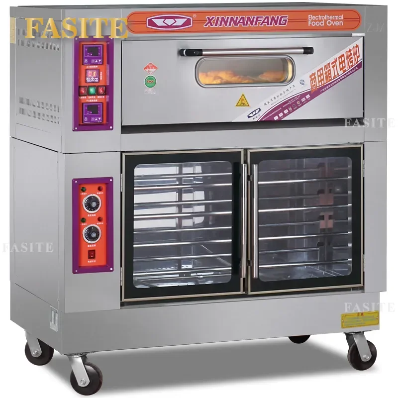 For Commercial Electric Pizza Bread Oven Large Capacity Single Deck Double Plate Baking Machine 20BCF Factory Direct Sale