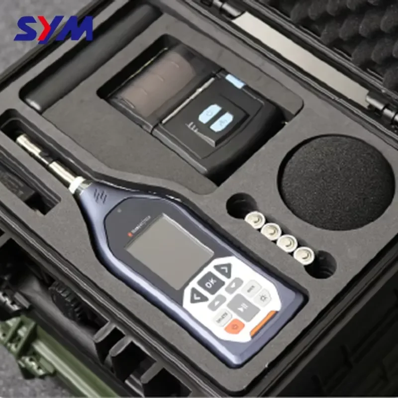 New Crane Parts Occupational Noise Monitoring ST-12D Sound Level Meter With Class 1