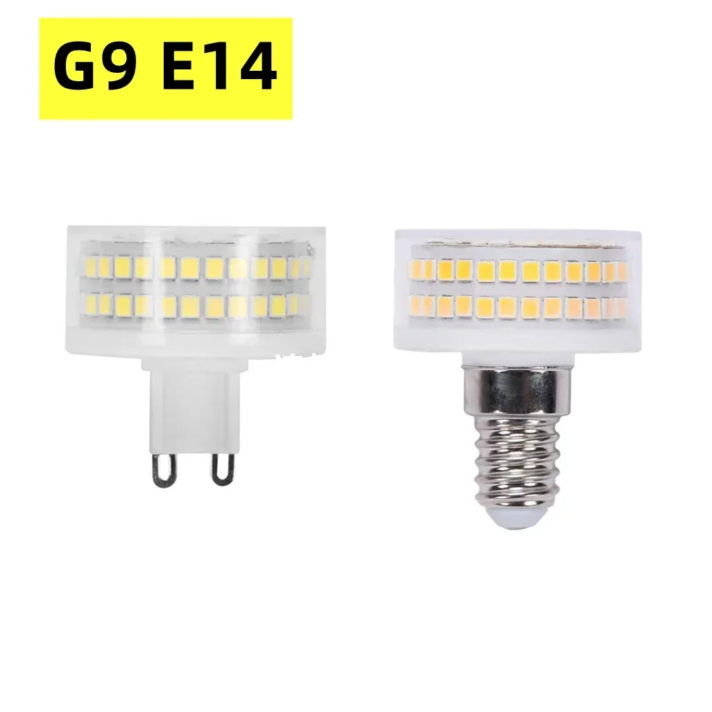 

LED BULB E14 E27 G9 110V 220V 7W 12W 15W SMD2835 No Flicker LED Light Lamp Chandelier Light Replace 50W 70W 80W Halogen Lighting