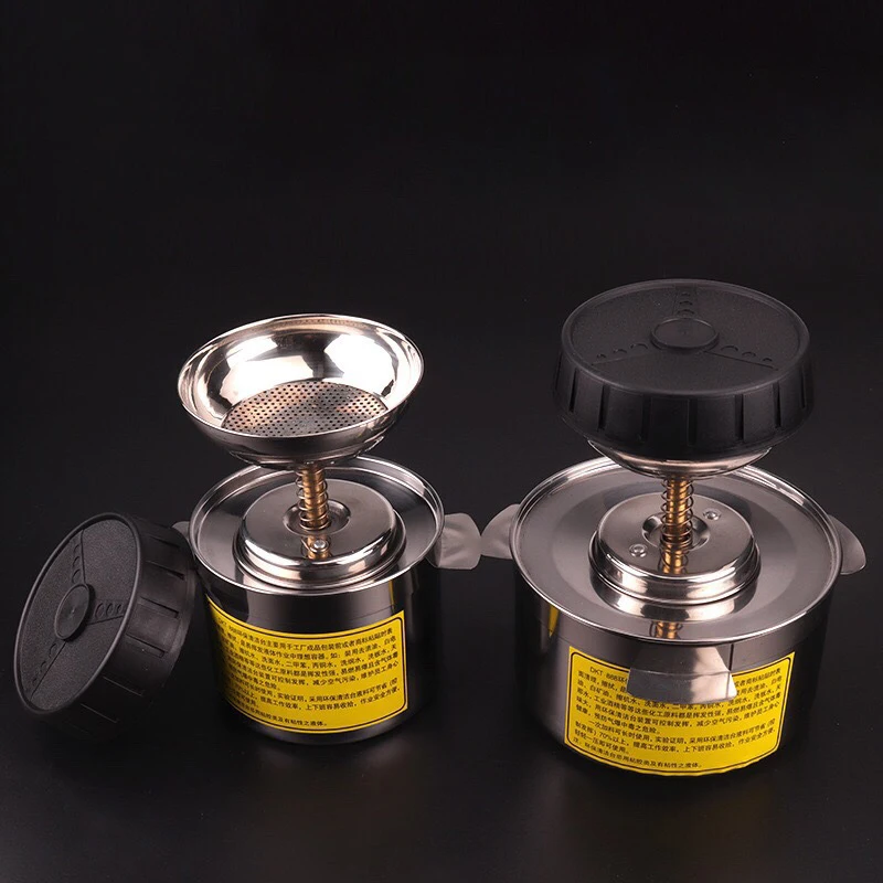 Environmental Protection Clean Table 1.2L 2L Stainless Steel Self-Pump JAT888 Mini Wet Table Alcohol Pot