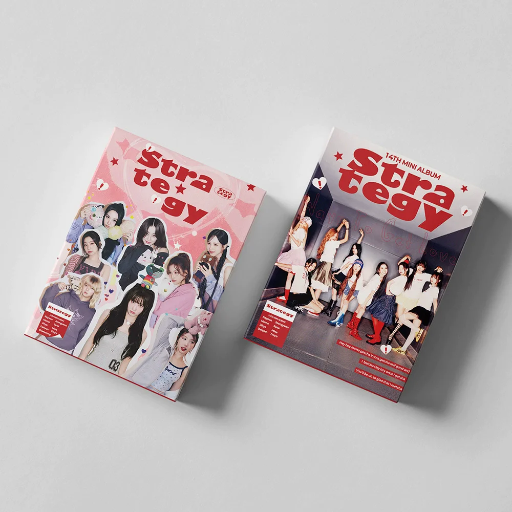 ชุดการ์ดโฮโลแกรม STRATEGY อัลบั้มที่ 14 ของวง TW จำนวน 55 ชิ้น - การ์ดสะสมไอดอลเกาหลี ของขวัญสำหรับแฟนคลับ