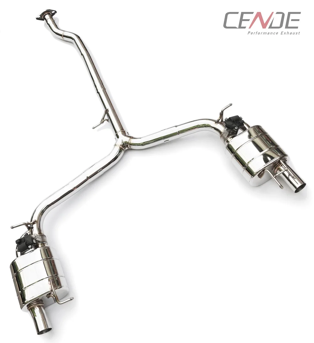 New High Quality Stainless Catback Exhaust for LEXUS ES200 ES250 ES260 2.0L