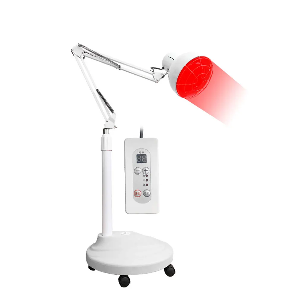 Home Health Baking Lamp Timing Temperature Adjustment Heating Lamp Beauty Salon Infrared Physiotherapy Lamp