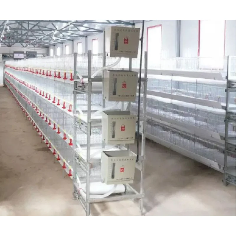 Прочная клетка для цыплят-бройлеров типа H, 4-уровневая клетка для цыплят-бройлеров, 4-уровневая клетка для цыплят-бройлеров, батарейная клетка для цыплят-фермысел