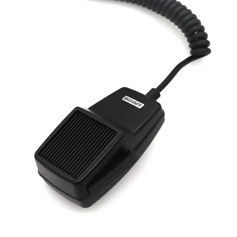 DM-507 4 دبوس ميكروفون موصل مكبر صوت راديو المحمول متوافق مع كوبرا PR240 PR245 PR350 PR375