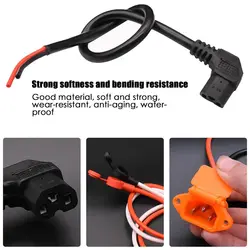 Electric Vehicle Accessories Universal with 12AWG Cable Battery Connector Plug Charging Socket Scooter Bike Parts