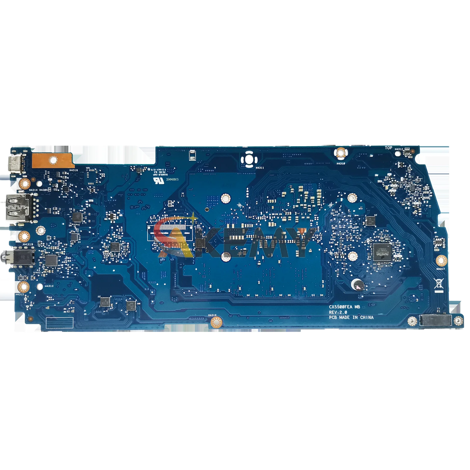 CX5500FEA Laptop Motherboard For ASUS Chromebook Flip CX5 CX5500F CX5500FEA Mainboard With  11th Gen I3 i5 i7 100% tests OK stk