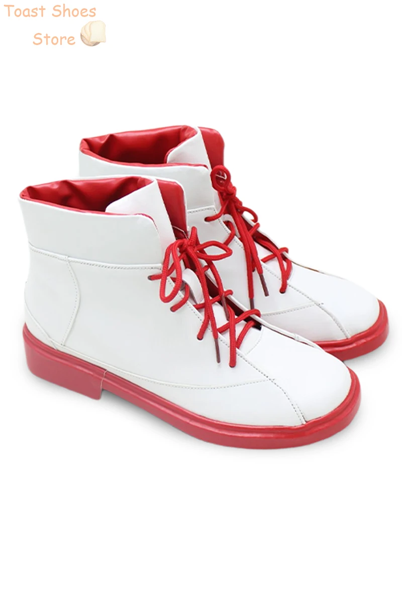 Chainsaw Man Anime Cosplay Sapatos, Sapatos de couro PU, Botas de Carnaval Halloween, Prop Costume Prop