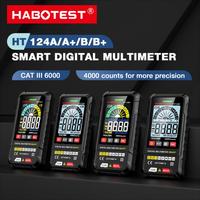 HABOTEST HT124B Digital Multimeter 4000 Counts Auto Range Voltage Tester Ohm Hz Capacitance True RMS AC DC DMM Multitester