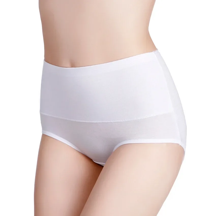 L-7L Size Women \'S High Waist Belly Shaping Panties RC Cotton Modal Cotton Large Size Plus Sizesred Underwear Women