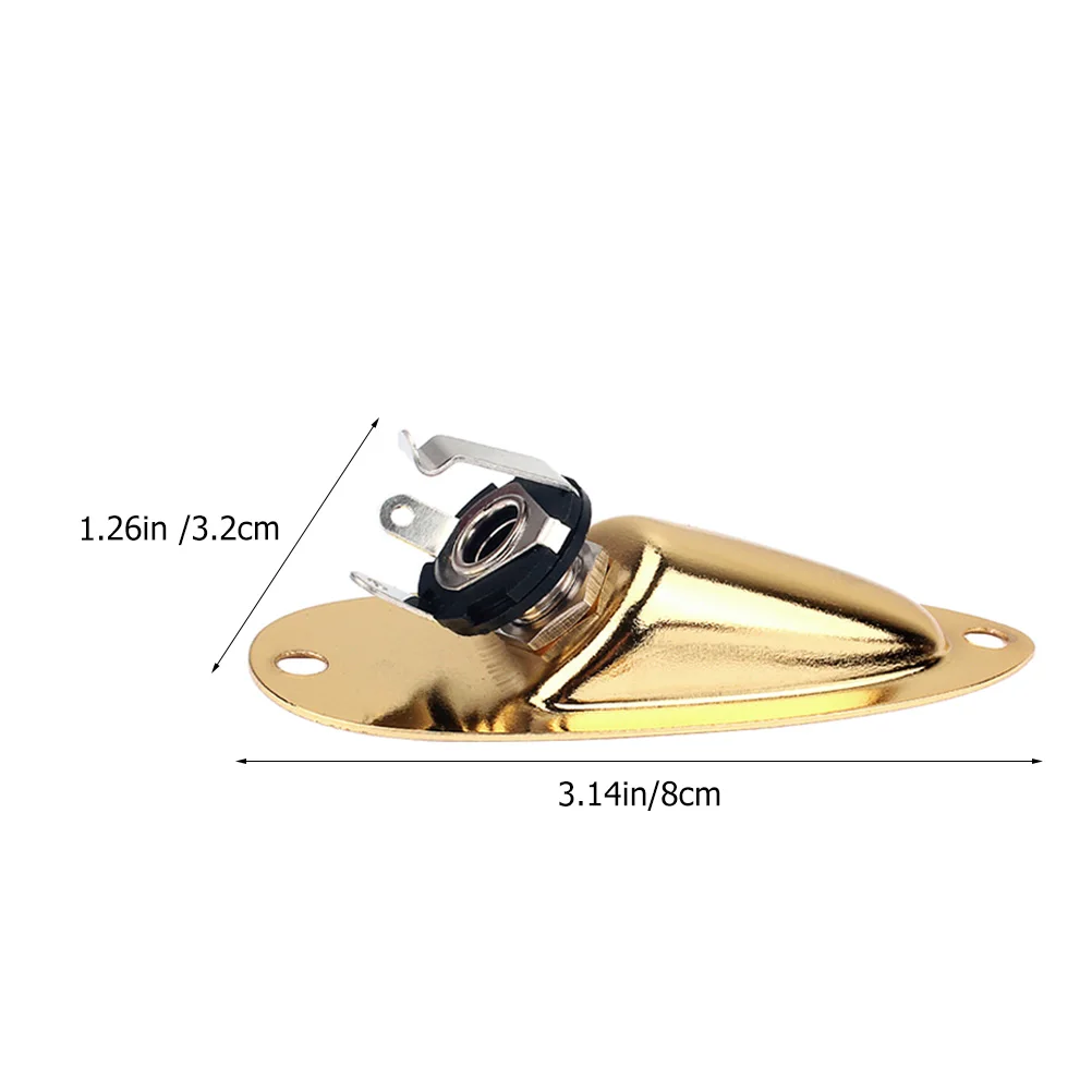 

Boat Insertion Strap Buckle Input Guitar Electric Metal Button Accessories