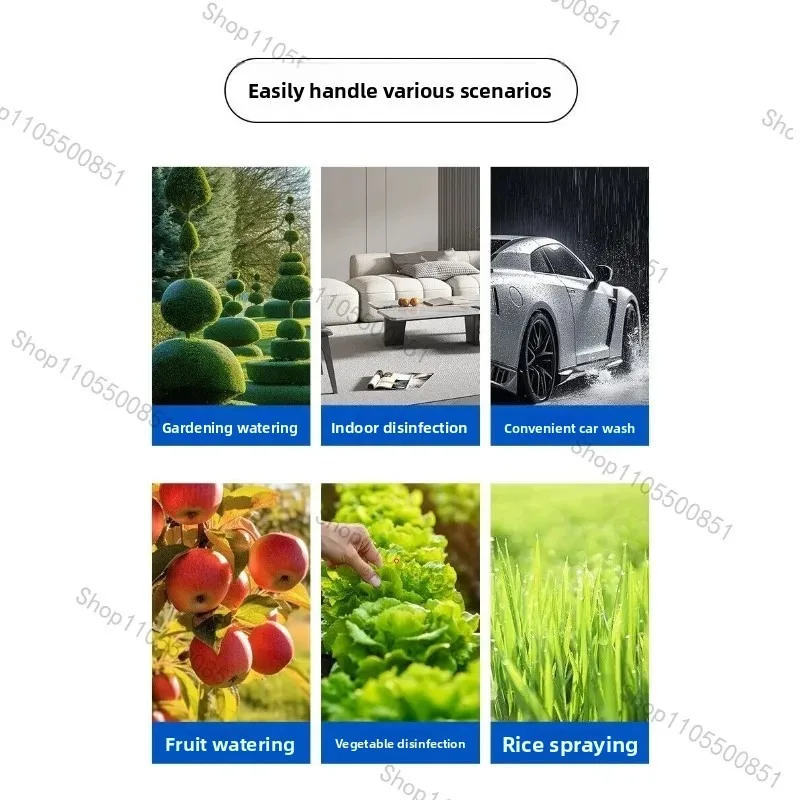 15 Liter Knapsack Battery Electric Sprayer New Agricultural High Pressure Fertilization High Yield Flower Watering