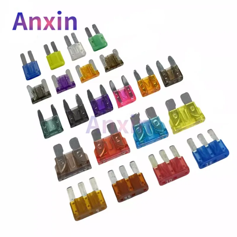

10PCS Fuses Mini Small Medium Car Fuse 1A 2A 3A 4A 5A 7.5A 10A 15A 20A 25A 30A 35A Amp Clip Fuse Inser For Car Truck