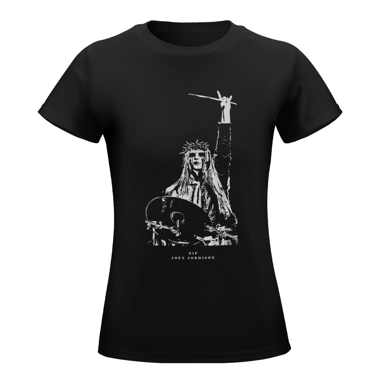 Joey Jordison T-Shirt cute clothes funny Blouse tshirts for Women