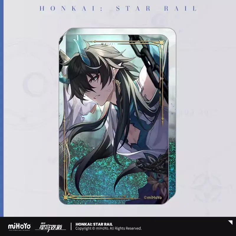 miHoYo Official Honkai Star Rail GuangZhui Series Acrylic Quicksand Ornament Anime Fashion Surrounding Birthday Gifts Cos