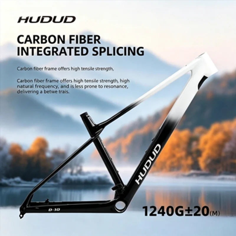 Hudud M10 Carbon MTB Frame| Mountain Bike | 29’’ Pro-Level XC Hardtail | With Integrated Storage | Boost 148X12mm Thru Axle