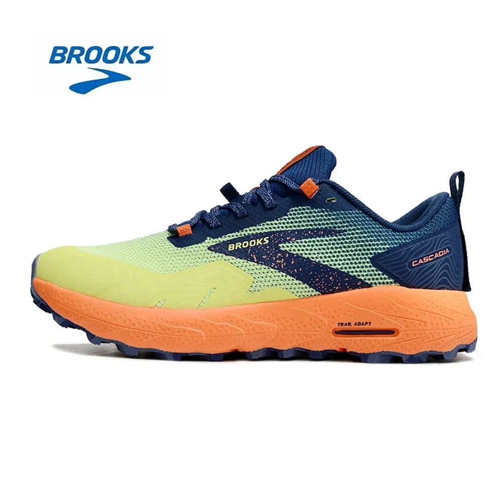 

Brooks Men's Cascadia 17 Road Running Shoes Long Distance Trail Adapt Lightweight Stretch Marathon Sneakers Casual Gym