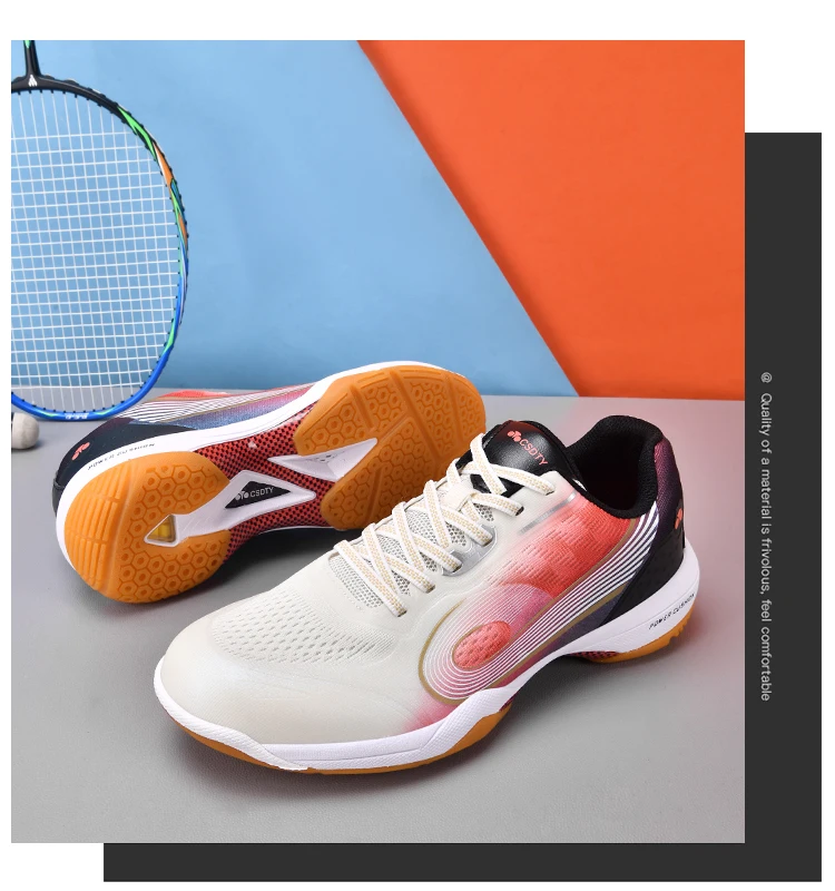 New Hot-Selling Breathable Anti-Slip Premium Durable Table Tennis Shoes Badminton Training Shoes Exceptional Quality