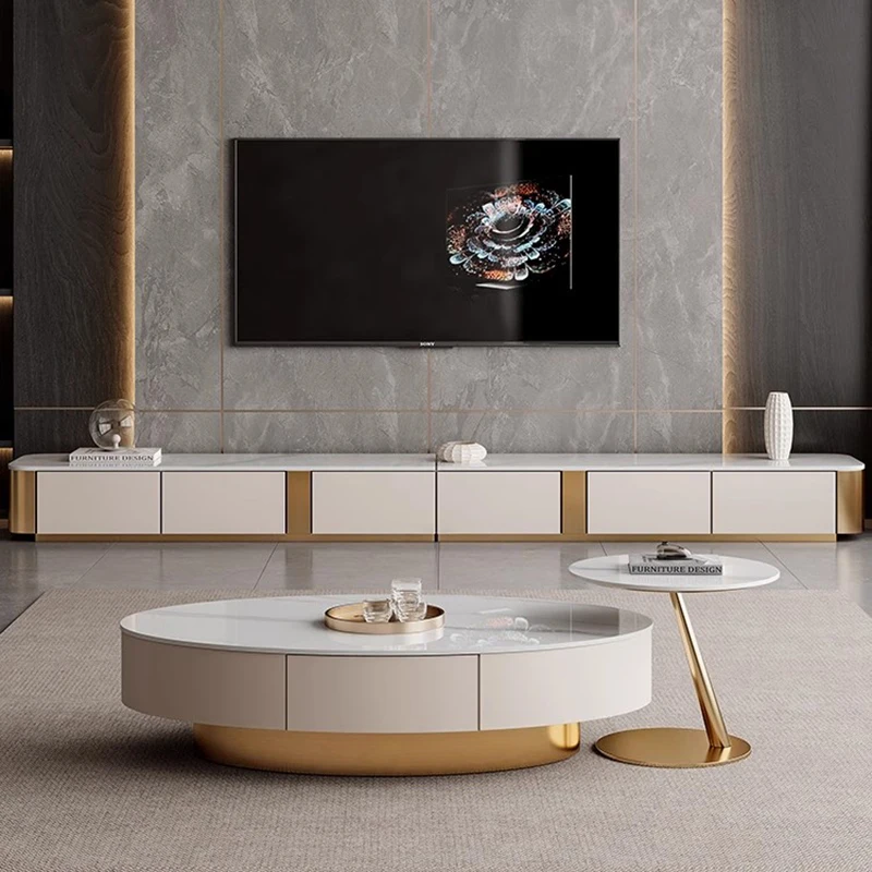 

Luxury Living Room Tv Stands Minimalist Aesthetic Wood Organizer Tv Table Modern Cabinets Universal Archivadores Home Furniture