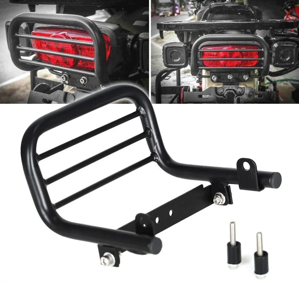 Motorcycle Taillight Guard Cover Tail Light Protector Bumper Pipe For Honda CT125 Trail 125 Hunter Cub 2019 2020 2021-2024
