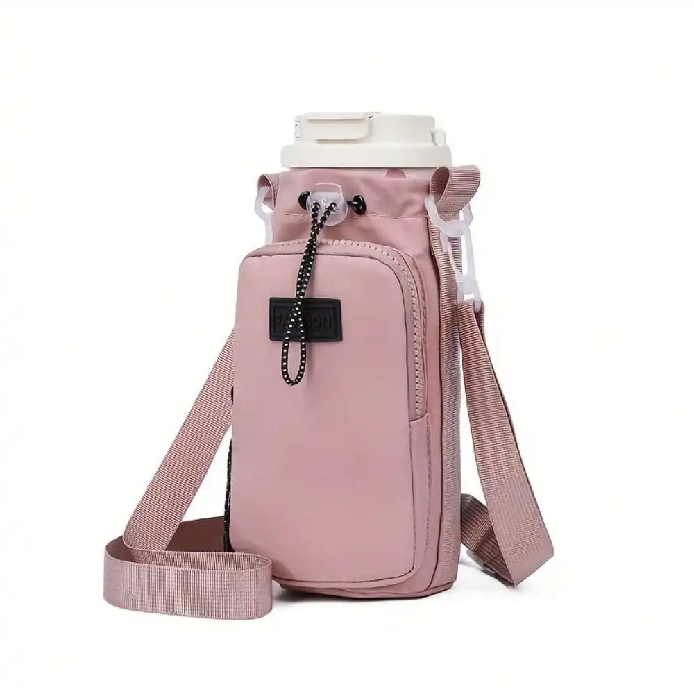 Water Bottle Pouch For Stanley Cup 40oz/20oz/30oz Water Bottle Outdoor Bag With Strap Small Suitcase for Cards Wallet Earphone