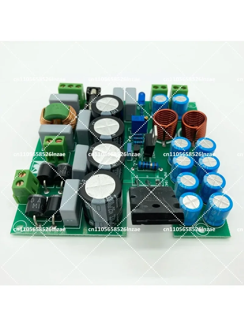 1-10A Linear Power Supply Board - Low Noise High Stability Current Regulated Large Board for Electronics