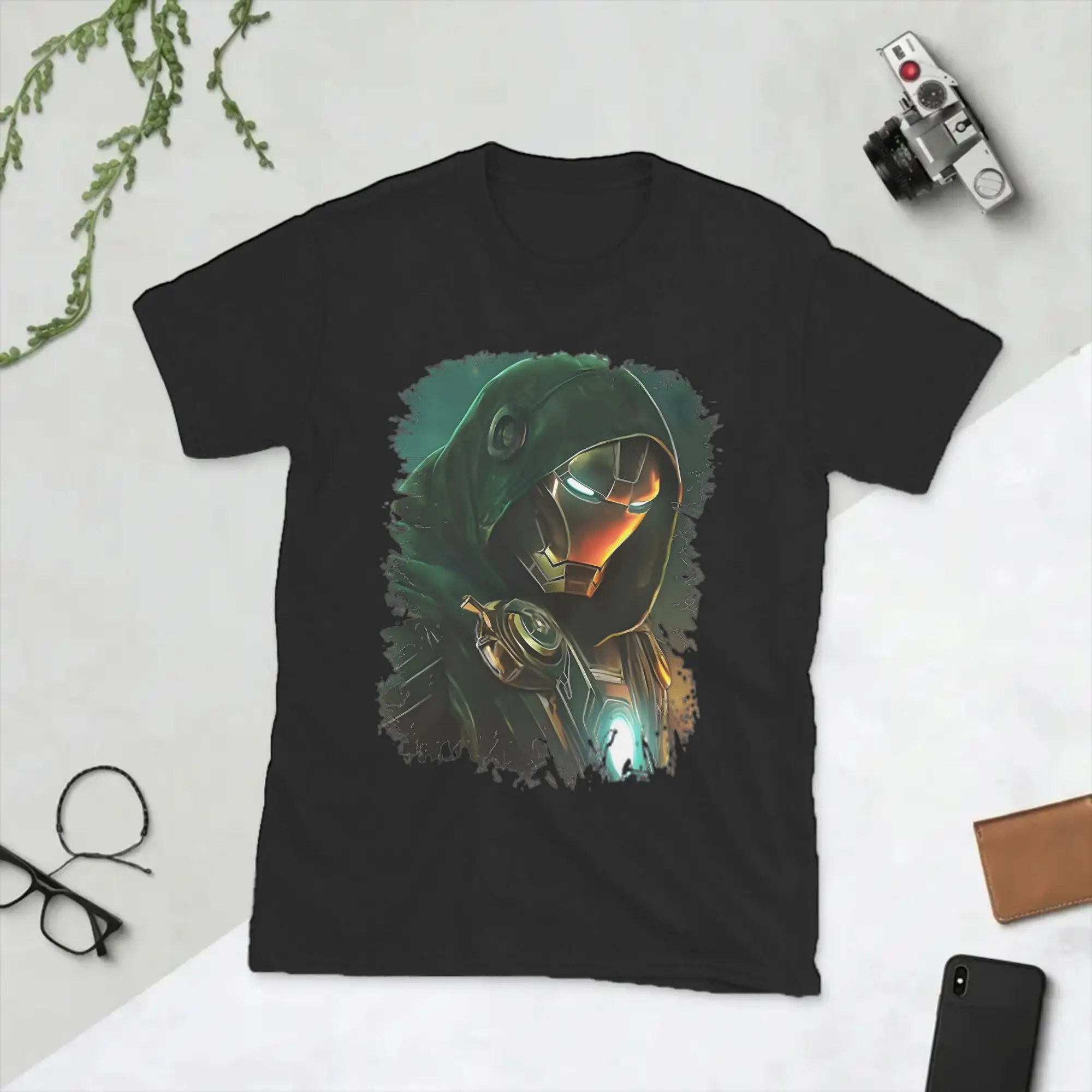 Dr Dooms Comics T-Shirt for Men  Vintage 100% Cotton Tee Shirt Crew Neck Short Sleeve T Shirt 4XL 5XL 6XL Clothes