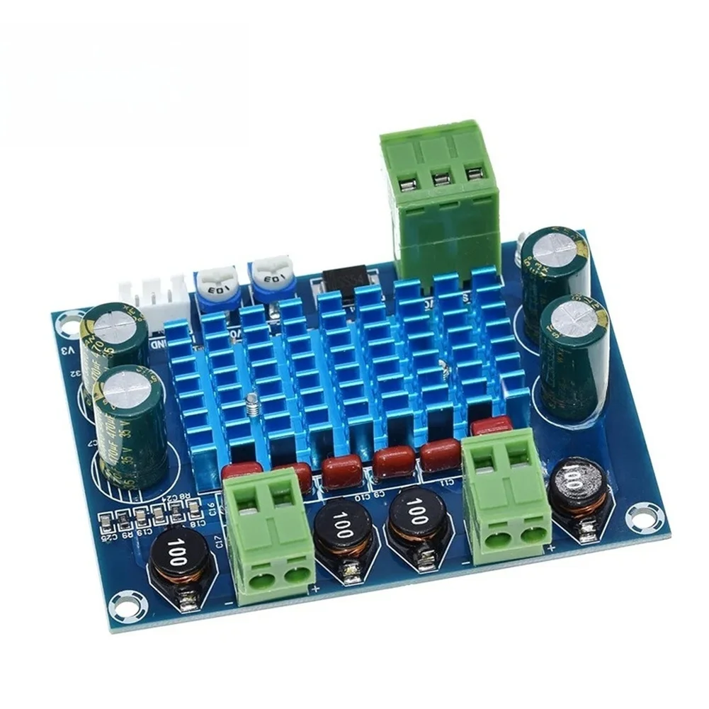 M572 Digital Audio Processing Board for TPA3116D2 120W Module Supports 8 Ohm Speakers Input Voltage Range 8V to 28V DC