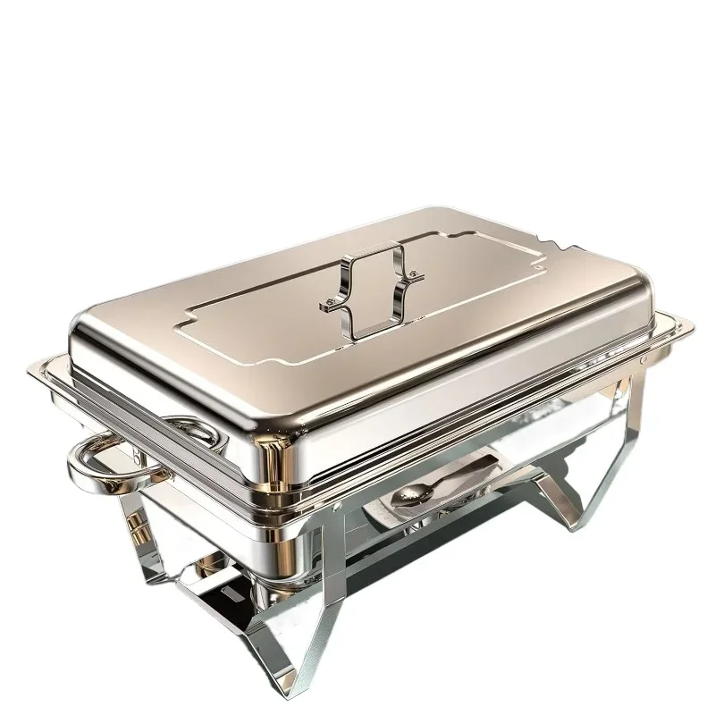 Hotel Restaurant Stainless Steel Hot Pot Large Capacity 11L Buffet Party Festival Party Church Event Heater