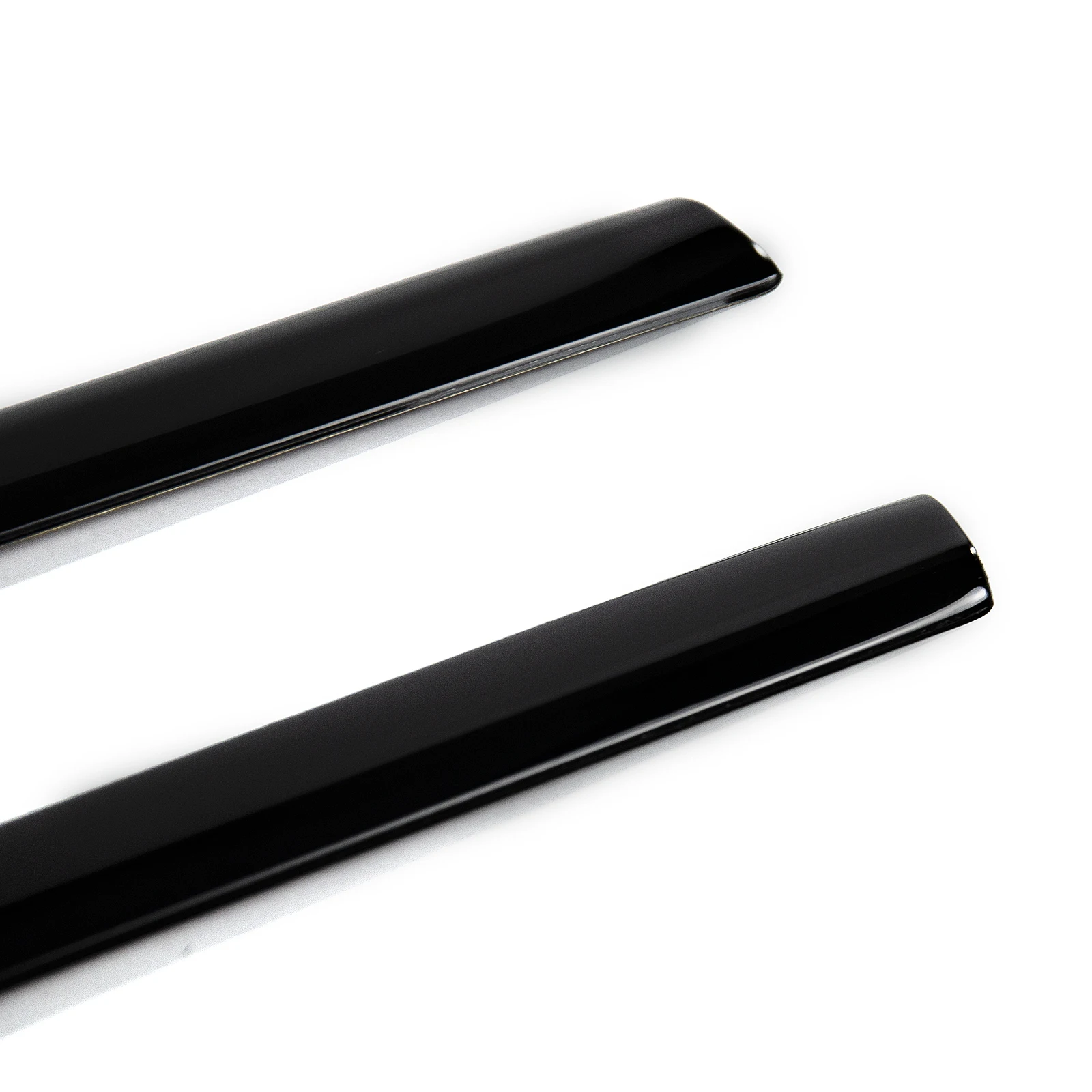 

Глянцевые черные декоративные накладки на оконные рамы и боковые части дверей для BMW 7 серии F01 F02 2009-2015 (длинная база)