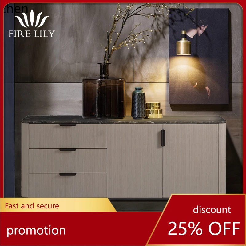 

YFY Home Entrance Cabinet Sideboard Cabinet Living Room Partition Entry Door Right Entrance Cabinet