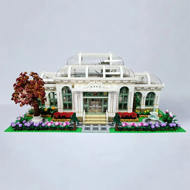 2025 New 3792PCS Botanical Garden Building Blocks Model Street View Architecture Assemble Bricks Toy Gift For Kid Boy Adult Girl