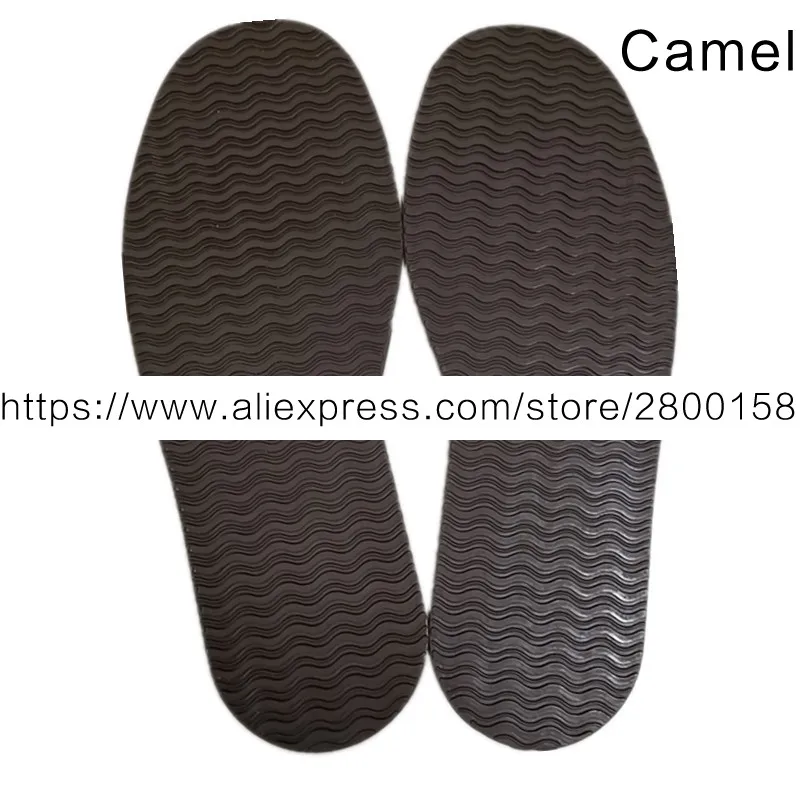 1 Pair DIY Rubber Full Sole Repair Shoes Tire Grain Wave Pattern Repair Worker Shoes Outsole 4mm Stick On Full Soles Heel Pads