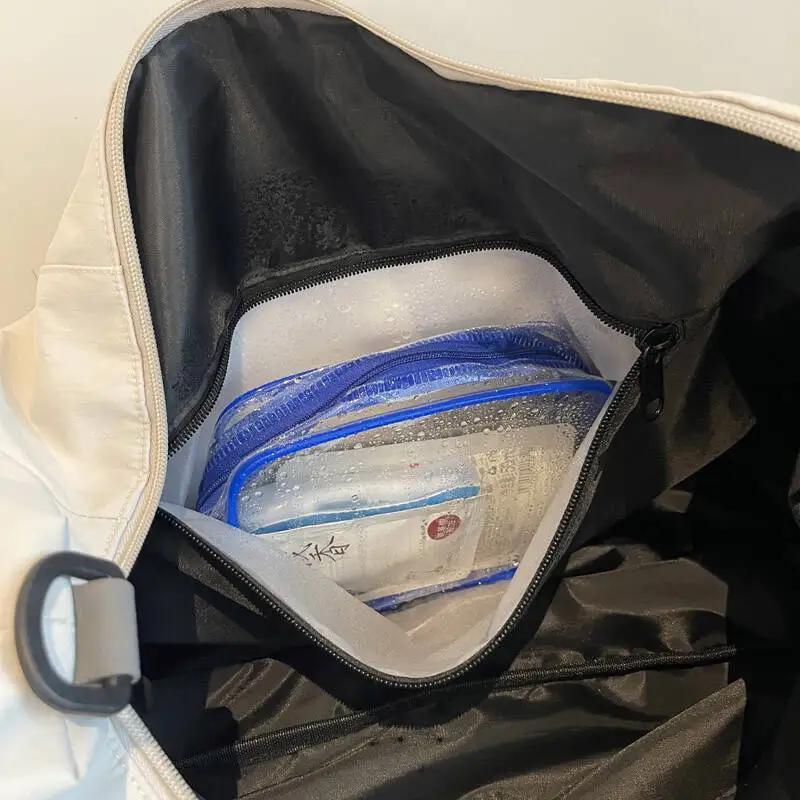 Borsa da viaggio portatile alla moda Borsa da viaggio leggera da donna Borsa da weekend notturna Design leggero di grande capacità