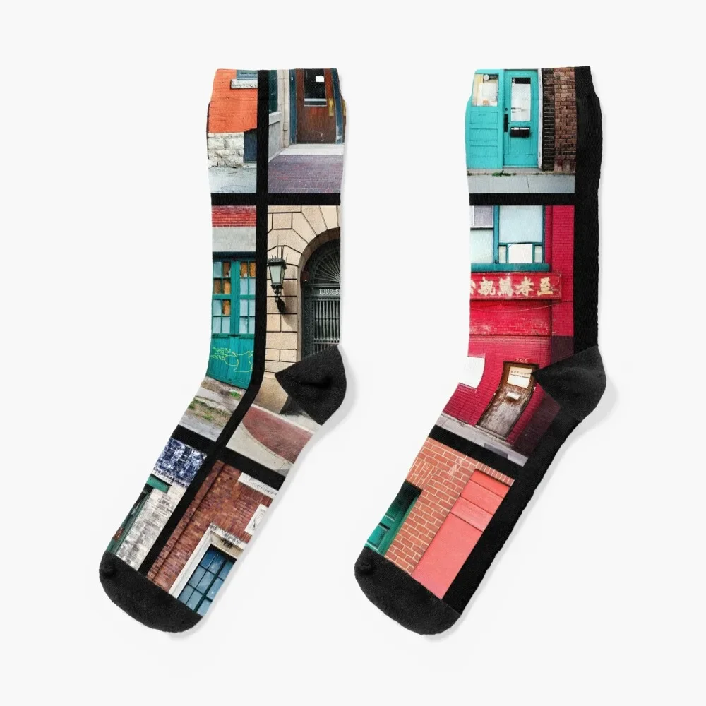 

Doors of the Exchange v Socks custom christmass gift shoes Socks Women's Men's