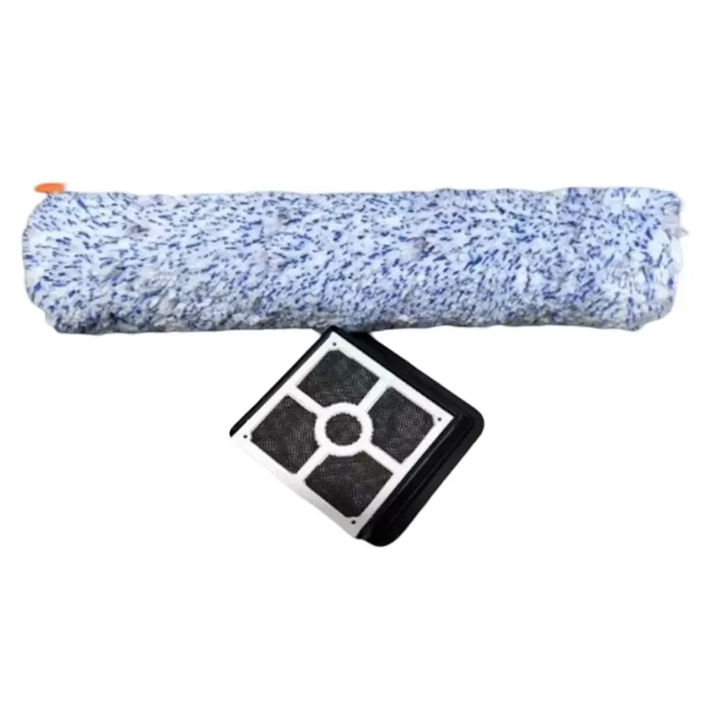 Roller Brush Filter Kit For ILIFE W-90 Cordless Wireless Dry Floor Cleaning Washing Accessory Home Cleaning Equipment        New