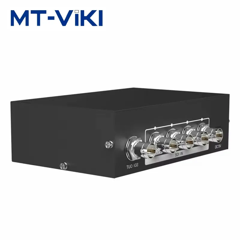 MT-VIKI 4 Ports SDI Switch Video Camera Selector IR Remote Controller SD-SDI HD-SDI 3G-SDI Compatible 1080P High Resolution