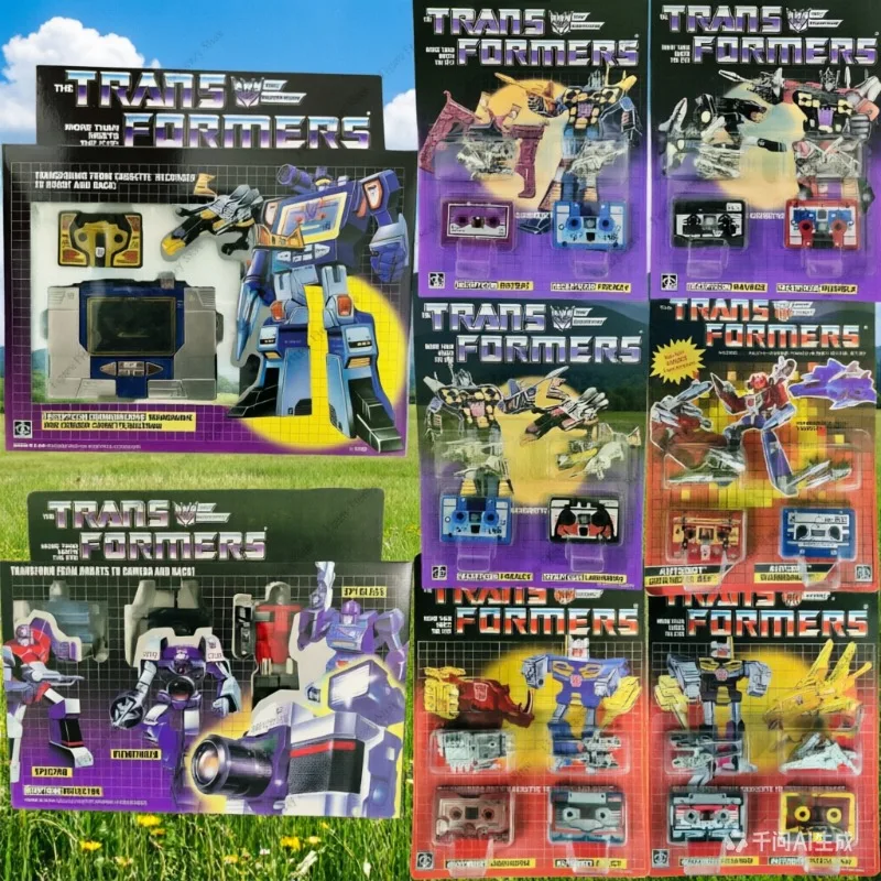 

Специальное предложение: Коллекционная фигурка-игрушка Transformers G1 Reissue KO Soundwave Reflector Laserbeak Frenzy Slamdance