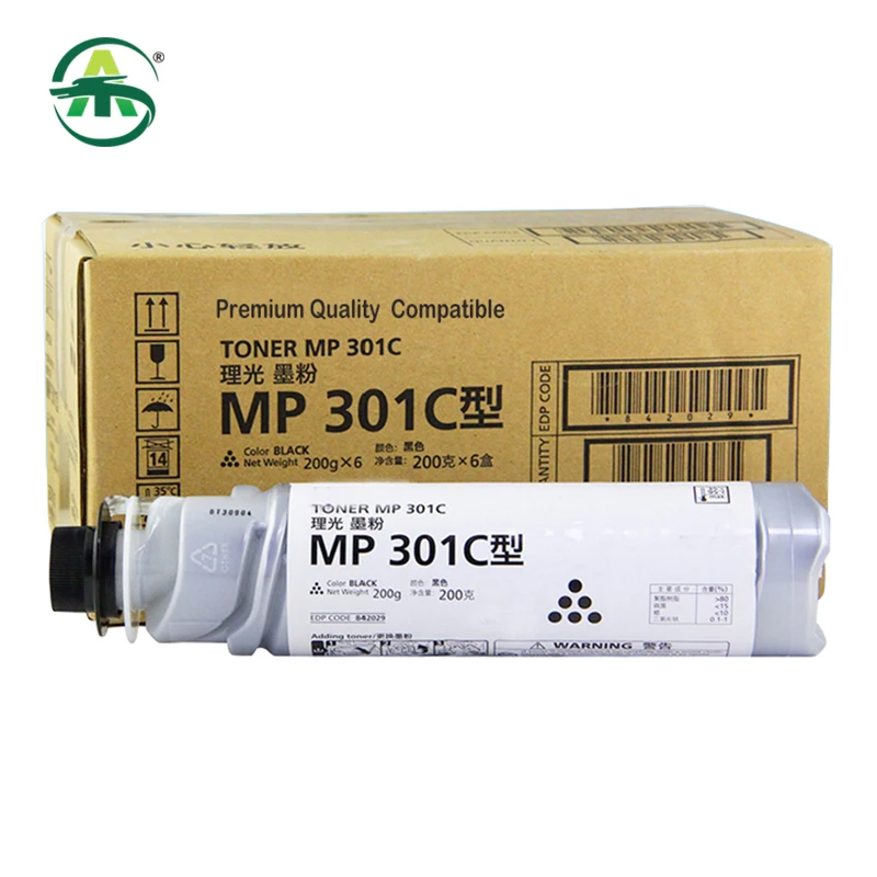 

Картридж с тонером BK200g MP 301 MP301 для Ricoh MP 301SP 301SPF, запасные части для копировального аппарата, товары для копировального аппарата, тонер-порошок, 1 шт.