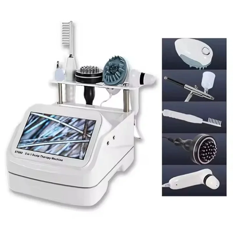 Multifunctional Scalp Care Instrument - Nanometer Spray Hair Therapy Machine & Head Skin Care Device (Professional Nano Sprayer