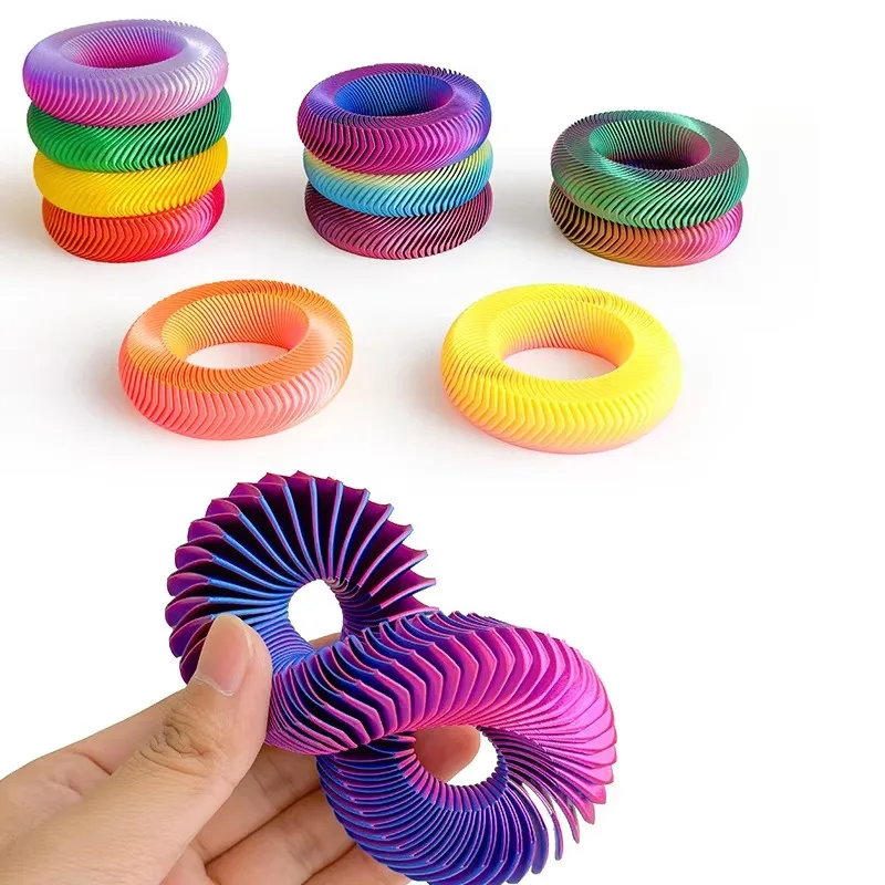 .3D Printed Squishy Loopz. Sensory Toys Rainbow Magic. Springs Circle. Toys Telescopic. Telescopic Stress Relief. Fidget Toys
