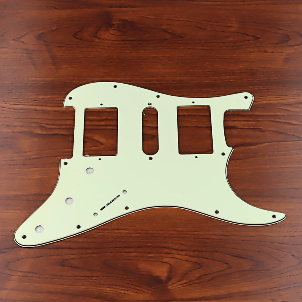 1 x  HSH Guitar Pickguard  Scratch Plate for Fender Stratocaster Electric Guitar 11 Holes  3Ply