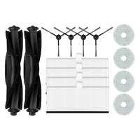 A55X-Main Side Brush Hepa Filter Mop Cloth Dust Bag As Shown Plastic Vacuum Cleaner Accessories For Proscenic M9 Robot Vacuum Cl