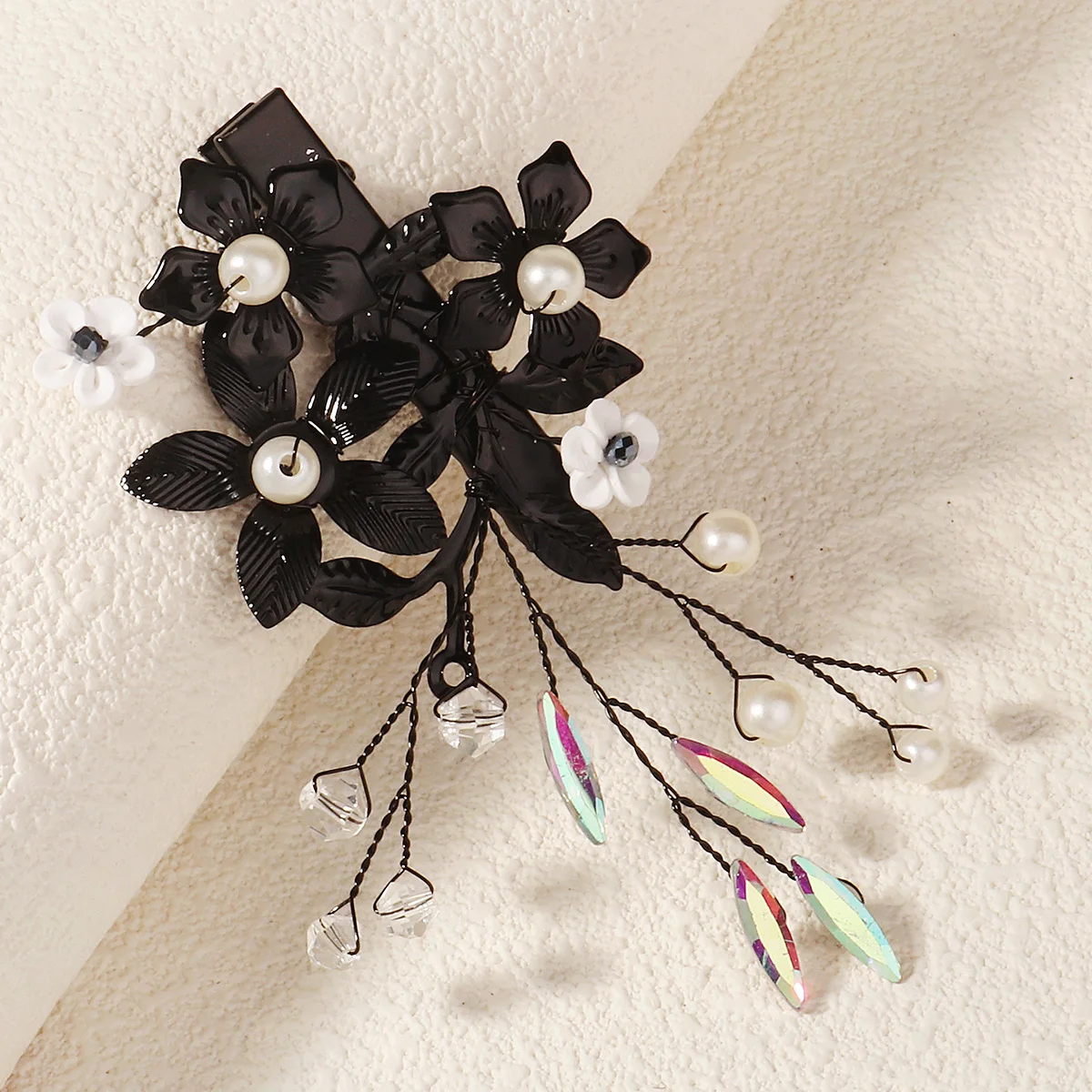 Halloween Black Collection Spinnen Fledermäuse Klassische Haarspange Tanzparty Kopfbedeckung Lustige Streichschädel Haarnadeln Haarschmuck – Detail 13