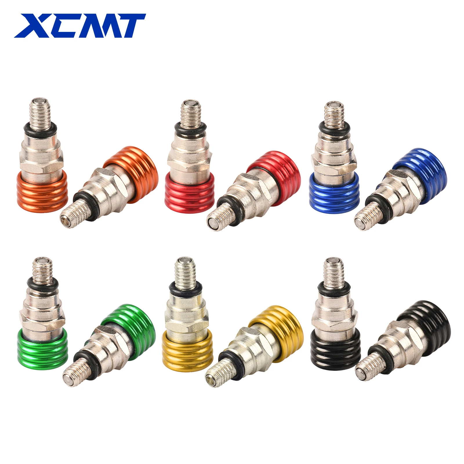 Motorcycle M5*0.8cm Fork Air Bleeder Valve For Honda Yamaha Suzuki Kawasaki CR YZ WR KX F RM 125 250 450 Dirt Bike Accessories