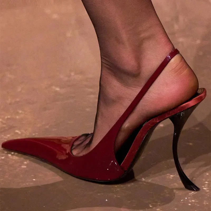 New Fashion Pointed High-heel 10.5 cm Women's Sandals Summer Women Shoes Sandalias De Mujer Shoes for Women Size 34-43