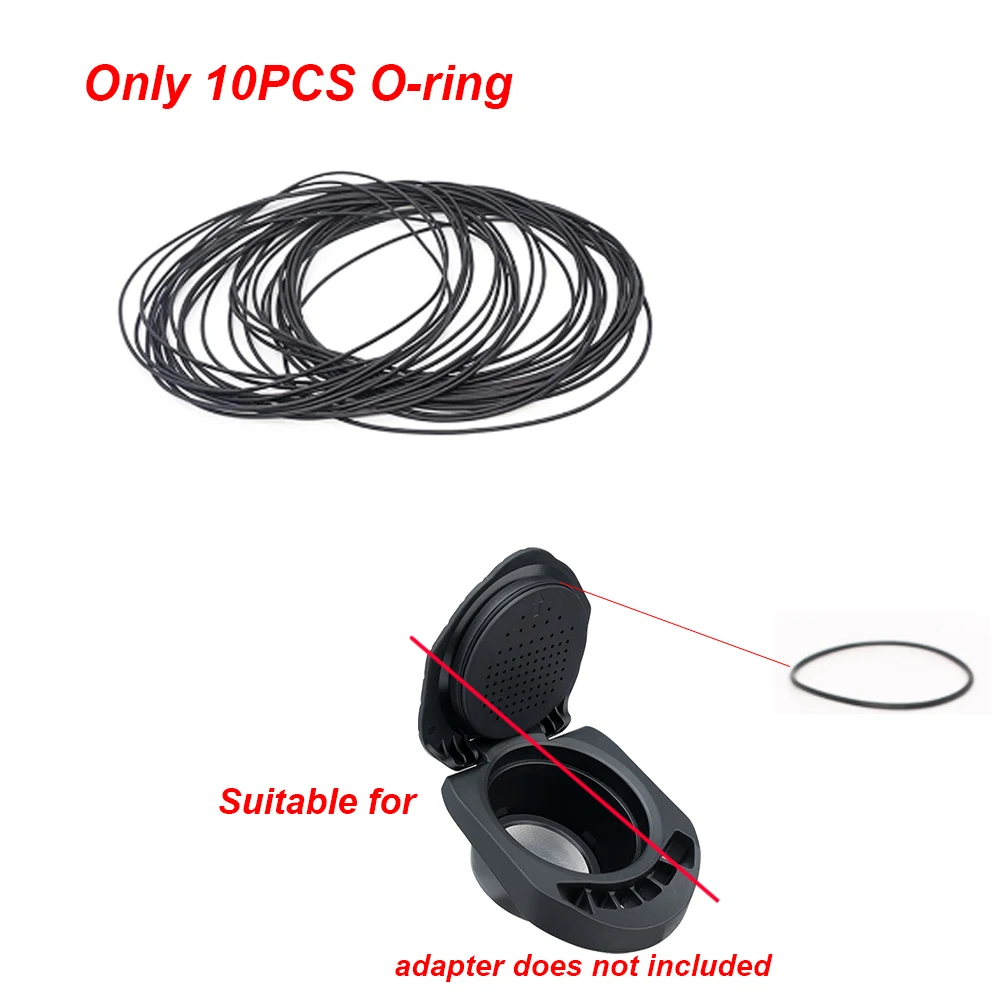 10Pcs/set Silicone Rubber O Rings Replacement Gaskets Seal Ring Parts For Dolce Gusto Coffee Adapter Coffee Accessory