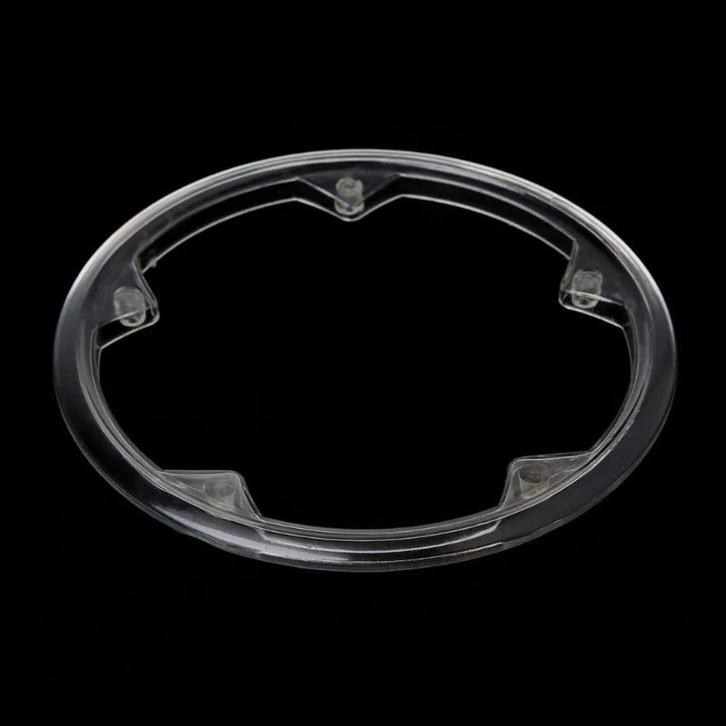 21cm Crankset Cap MTB Bicycle Bike Chain Wheel Crankset Cap Protect Cover Plastic Clear High quality 5-Holes Pro